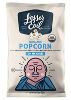 LesserEvil, Organic Popcorn, Oh My Ghee, 5 Ounce