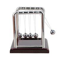 Familyhouse Newton's Cradle Balance Ball Physics Science Pendulum Art in Motion Toy Home Office Desk Table Decor Gift