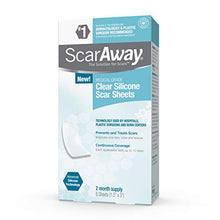Load image into Gallery viewer, ScarAway Clear Silicone Scar Sheets, White, 6 Count
