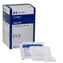 Load image into Gallery viewer, Covidien 6309 Curity Gauze Pads, 4&quot; x 4&quot; Size (Pack of 100)

