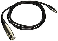 Load image into Gallery viewer, Shure WA310 4-Feet Microphone Adapter Cable, 4-Pin Mini Connector (TA4F) to XLR(F) Connector
