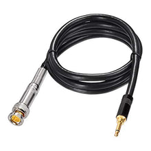 Load image into Gallery viewer, Eightwood 75ohm BNC Plug Male to 3.5MM Mono Male Coaxial Power Audio Cable 3 feet
