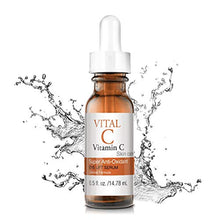 Load image into Gallery viewer, Vital-C Vitamin C Serum for Eyes, 0.5 oz | Anti Aging &amp; Anti Wrinkle | Light Moisturizer | Skin Brightening &amp; Firming | Boosts Collagen | Anti Oxidant Rich
