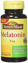 Load image into Gallery viewer, Nature Made Melatonin 5 mg Tablets 90 ea (Pack of 4)
