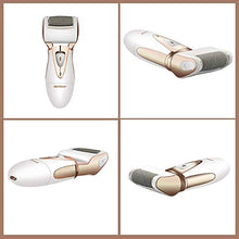 Load image into Gallery viewer, WANGYONGXIANG 3 in 1 Electric Callus Remover for Feet - Waterproof Pedicure Kit,Feet Dead Skin Shaver, USB Rechargeable Foot Care Tool Perfect for Dead,Hard Cracked Dry Skin
