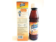 Load image into Gallery viewer, Cod Liver Oil Orange for Kids with Vitamins A &amp; D Scott&#39;s Emulsion - 7.05 Oz (200ml.) (Packs of 2)
