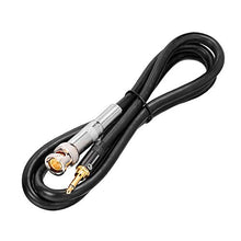 Load image into Gallery viewer, Eightwood 75ohm BNC Plug Male to 3.5MM Mono Male Coaxial Power Audio Cable 3 feet

