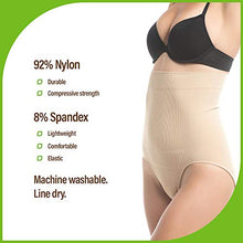 Load image into Gallery viewer, Post Op Panty High Waist w/ Silicone (Nude, 1 Count (Pack of 1))
