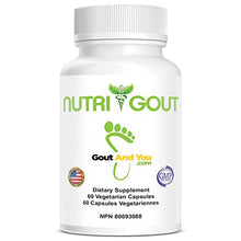 Load image into Gallery viewer, NutriGout Uric Acid Cleanse Supplement for Active Mobility, Strong Flexibility, Muscle Pain Relief, Joint Comfort and Kidney Support - Non-GMO, Gluten Free
