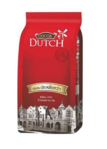 Cocoa Dutch 100% Instant Cocoa Powder Hot or Iced Cocoa Mixes Beverage 500g.