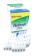 Load image into Gallery viewer, Allergan Refresh Plus Lubricant Eye Drops Single-Use Vials, Clear, (100 Count (Pack of 1))
