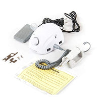 Christzo STRONG 210 Electric Nail Drill MARATHON Micro Motor & SDE-H20N 2.35mm Handpiece Set Manicure Pedicure Nail File Bit Nail Art Equipment