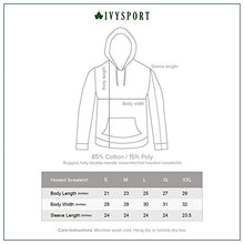 Load image into Gallery viewer, Ivysport University of Pennsylvania Hooded Sweatshirt Wharton Logo, 80% Cotton / 20% Polyester, Grey, Hooded Sweatshirt, X-Large
