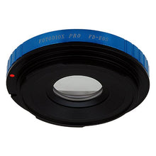 Load image into Gallery viewer, Fotodiox PRO Lens Mount Adapter - Canon FD, New FD, FL Lens to Canon EOS Camera, for Canon EOS 1D, 1DS, Mark II, III, IV, 1DC, 1DX, D30, D60, 10D, 20D, 20DA, 30D, 40D, 50D, 60D, 60DA, 5D, Mark II, Mar
