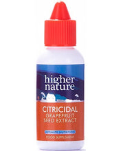 Load image into Gallery viewer, HIGHER NATURE Citricidal Grapefruit Seed Extract Liquid - 25ml
