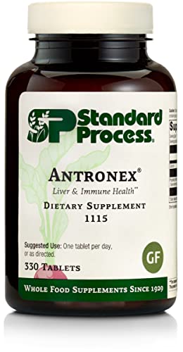 Standard Process Antronex - Whole Food Immune System Support and Liver Health Supplement with Calcium - 330 Tablets
