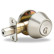 Load image into Gallery viewer, Edge Series Deadbolt in Satin Nickel - Single Cylinder
