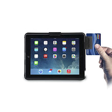 Load image into Gallery viewer, Anti-Theft Case  CTA Impact Resistant Case with Built-in Stand with Steel Core Security Cable Lock for iPad (Gen. 1-6), iPad Air (1 &amp; 2), and iPad Pro 9.7 (PAD-ATC) - Black
