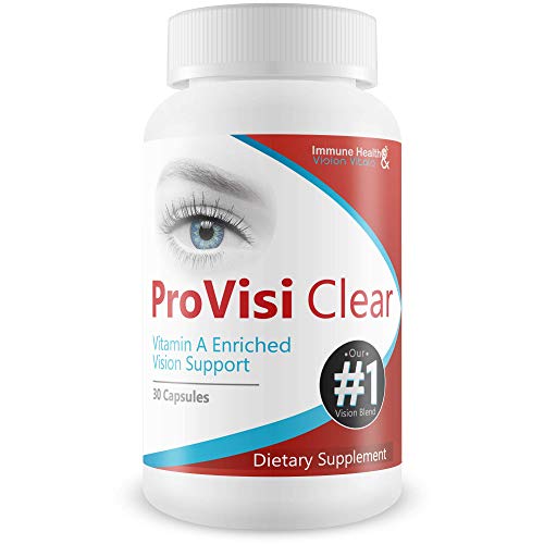 Pro VisiClear For Eyes - Vitamin A Enriched Vision Support - Vitamin Based Support To Support Vision Naturally - Natural Antioxidant Pro Visi Clear Pill Enhanced With Premium Ingredients