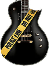 Load image into Gallery viewer, Guitar Strap Police Line Adjustable Acoustic Electric Bass Mandolin Made In USA
