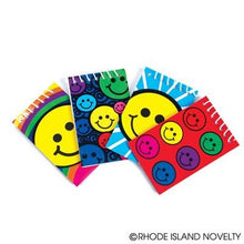 Load image into Gallery viewer, Rhode Island Novelty 2 Dozen (24) Smiley Face Mini Spiral Notebooks Smile Emoticon Emoji Party Favor
