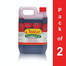 Load image into Gallery viewer, Omkar Products Kokam Juice (Kokam Agal) (Without Sugar)- 1000 Ml (Pack of 2)
