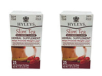 Hyleys Slim Tea Goji Berry 25 Bags (Pack of 2)