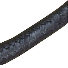 Load image into Gallery viewer, Ardour Crafts 3 Feet Long 16 Plait Genuine Leather Bull Whip Heavy Duty Bullwhip Black
