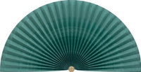Neat Pleats Decorative Fan, Hearth Screen, or Overdoor Wall Hanging - L208 - Moire: Teal