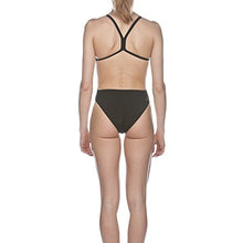 Load image into Gallery viewer, Arena Women&#39;s Solid Lightech High Swimsuit, Black, 32in
