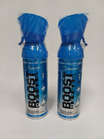 Boost Oxygen Peppermint Flavored Oxygen in a Can Medium Size 5 Liters (2 Pack)