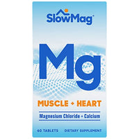 Slow-Mag Magnesium Chloride with Calcium, 60 Count