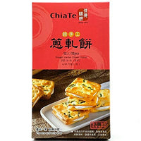CHIATE Nougat Green Onion Cookies 12pcs/290g Best Taiwanese Gift - CHIATE - Fresh Stock-Taiwan food