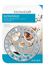 Load image into Gallery viewer, KitchenCraft Gas Ring Reducer Trivet, Galvanised Iron, 12 cm, Silver
