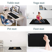 Load image into Gallery viewer, Grounding Mat,Universal Grounding Mat with Grounding Cord,Grounded Therapy,Conductive Leather Mat. (23.6x35.4 inch)
