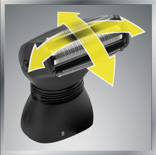 Load image into Gallery viewer, MANGROOMER - ULTIMATE PRO Back Shaver with 2 Shock Absorber Flex Heads, Power Hinge, Extreme Reach Handle and Power Burst
