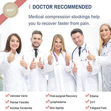 Load image into Gallery viewer, Ailaka Thigh High 20-30 mmHg Compression Stockings for Women &amp; Men
