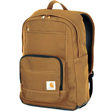 Load image into Gallery viewer, Carhartt Legacy Classic Work Backpack with Padded Laptop Sleeve, Carhartt Brown
