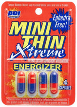 Load image into Gallery viewer, Mini Thin Xtreme Energizer, 4-Count Capsules (Pack of 24)
