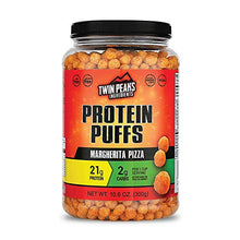 Load image into Gallery viewer, Twin Peaks Low Carb, Keto Friendly Protein Puffs, Margherita Pizza (300g, 21g Protein, 2g Carbs)
