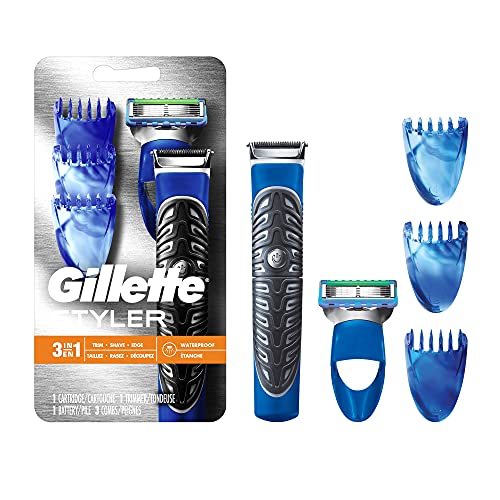 Gillette All Purpose Beard Trimmer and Fusion Razor Edger for Men