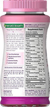Load image into Gallery viewer, Nature&#39;s Bounty Women&#39;s Multivitamin by Optimal Solutions, Gummies for Immune Support, Energy Suppoprt, Bone Health, Raspberry Flavor, 80 Count
