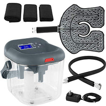 Load image into Gallery viewer, Vive Cold Therapy Machine - Large Ice Cryo Cuff - Flexible Cryotherapy Freeze Kit System Fits Knee, Shoulder, Ankle, Cervical, Back, Leg, Hip and ACL - Wearable Adjustable Wrap Pad - Cooler Pump
