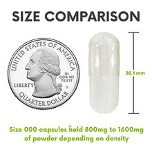 Load image into Gallery viewer, XPRS Nutra Size 000 Empty Capsules - 250 Count Colored Empty Gelatin Capsules - Capsules Express Empty Capsules 000 - DIY Supplement Capsule Filling - Fillable Color Gel Caps Pills (Clear)
