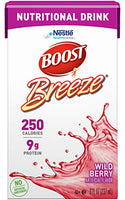 Resource Breeze-Flavor Wild Berry Calories 250 / 8 fl oz Packaging 8 fl oz Tetra Brik - Each 1