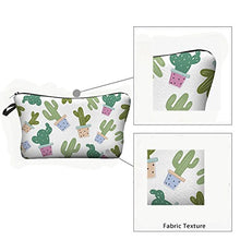 Load image into Gallery viewer, Cartoon Cactus Cosmetic Storage Organizer Makeup Pouch Case Stationery Bag
