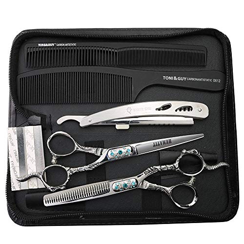 FOMALHAUT Sheep head handle personalized hairdressing tools 6 inch hairdresser hairdressing scissors styling tools
