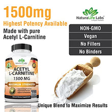 Load image into Gallery viewer, Acetyl L-Carnitine 1,500 mg High Potency Supports Natural Energy Production, Supports Memory/Focus - 100 Veggie Capsules
