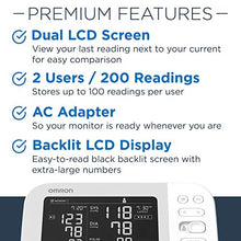 Load image into Gallery viewer, OMRON Platinum Blood Pressure Monitor, Premium Upper Arm Cuff, Digital Bluetooth Blood Pressure Machine, Stores Up To 200 Readings for Two Users (100 readings each)
