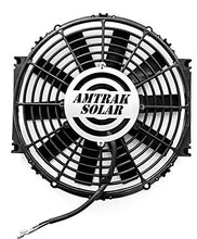 Load image into Gallery viewer, Amtrak Solar Powerful Attic Exhaust Fan Quietly Cools your House Ventilates your house, garage, greenhouse or RV and protects against moisture build-up (12&quot; Fan Only)
